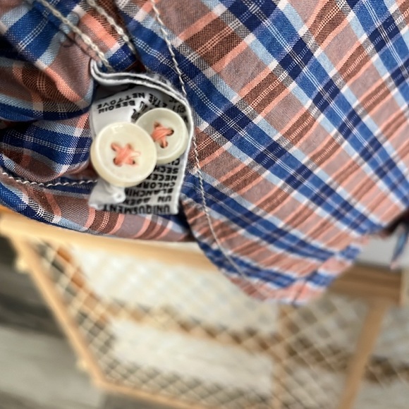 🏝️🤠RARE TOMMY BAHAMA WESTERN STYLE LONG SLEEVE SIZE LARGE NWOT EXCELLENT COND - Picture 5 of 8